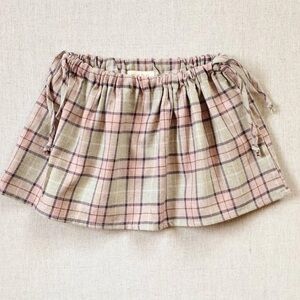 Mabo Kids Plaid Skirt